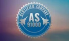 AS9100 certification Logo for Mersen and KTK Technologies